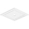 Ekena Millwork Diamond Architectural Grade PVC Ceiling Medallion, 40"W x 26 5/8"H x 3"ID x 14"C x 1"P, One-Piece CMP40X26DD-03000 - alternate 4